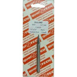 DULSM2 1/4" X 3/4" SOLID BURS DOUBLE CUT. CONE (POINTED END) 1/4" Shk