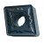 CNMG 160612-HS NC9030  Turning, Rhombic 80 ° Negative